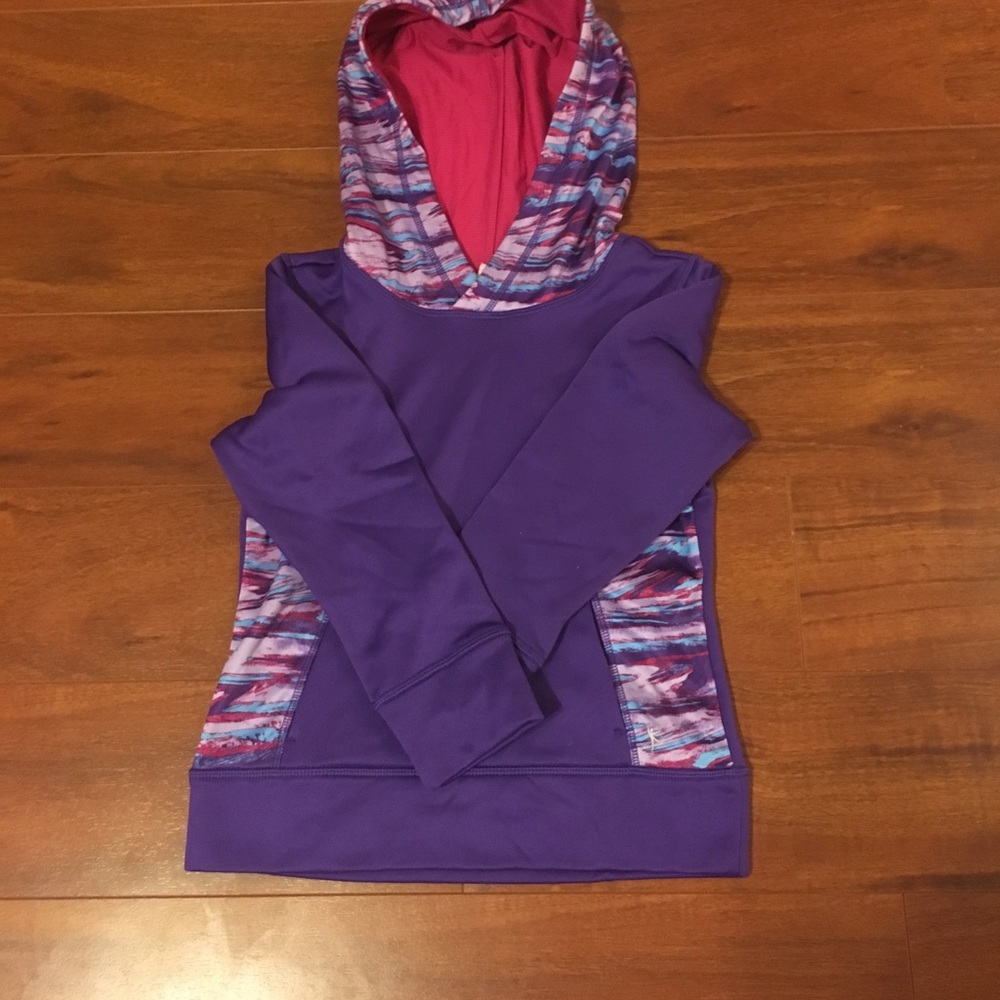 DanSkin 6x6 pink,purple,and blue Hoodie